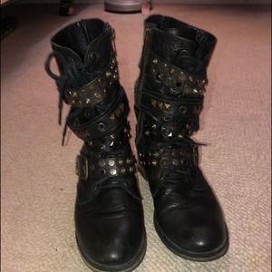 Steve Madden studded boots